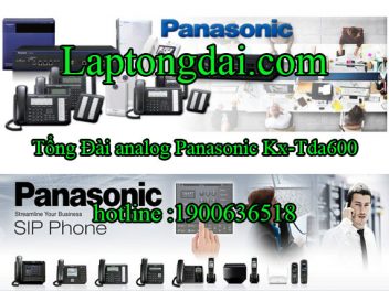 Lắp tổng đài analog Panasonic Kx-Tda600