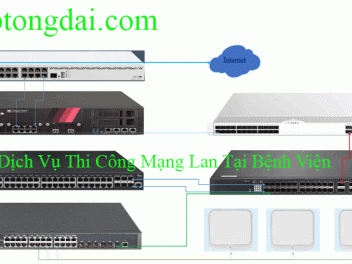 Dịch Vụ thi công Mạng Lan Tại Bệnh Viện