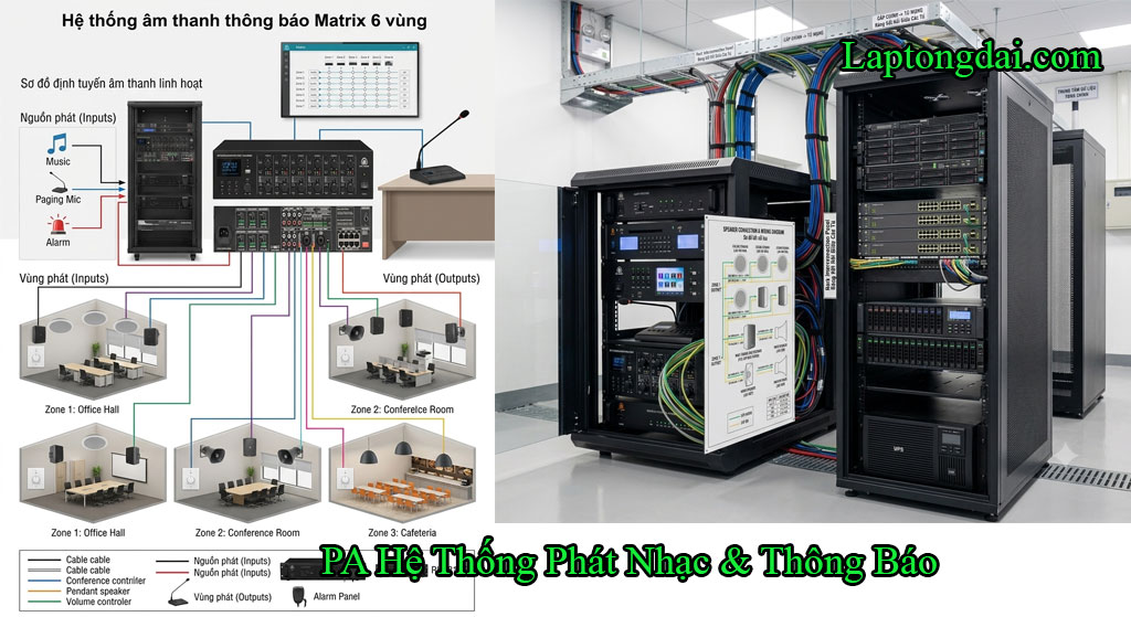 Cung Cấp Hệ Thống PA / Public Address System