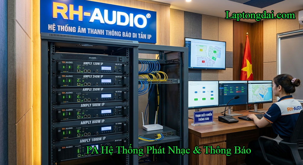 PA Hệ Thống Phát Nhạc & Thông Báo